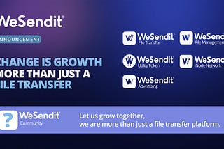 Change Is Growth: Discover the New WeSendit