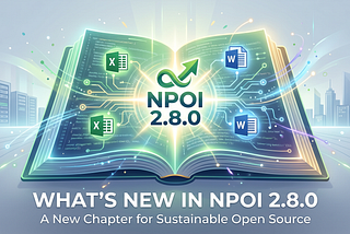What’s New in NPOI 2.8.0: A New Chapter for Sustainable Open Source