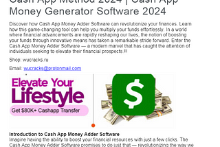 Cash App Method 2024 | Cash App Money Generator Software