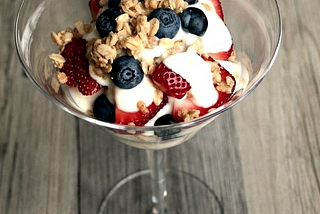 Orange-Blueberry-Yogurt Breakfast Parfaits — Desserts — Strawberry Dessert