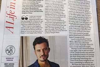 I lived like Orlando Bloom for a day. It did not go well…