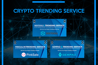 📢 Breaking News: Cloudbit offers crypto trending service for projects!