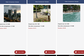 Video Compression Library for Android