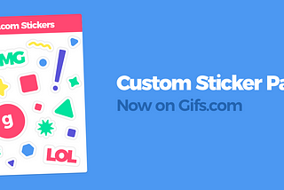 Introducing Custom Sticker Packs