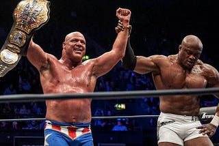 I Watched a Kurt Angle vs. Bobby Lashley Match From 2015