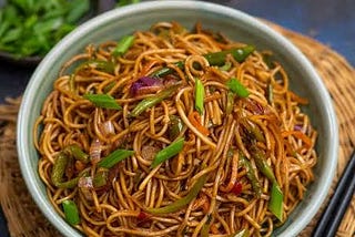 Cheese Chilli Noodles 🍜