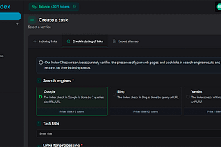 SpeedyIndex Bing Index Checker