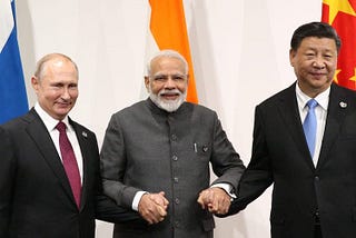 What happens if India Russia and China come together ?