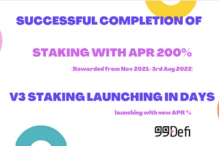 99Defi Staking Platform