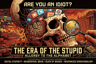 ARE YOU AN IDIOT?