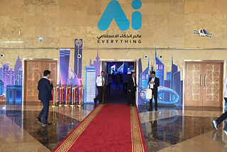 AI Summit Dubai entrance