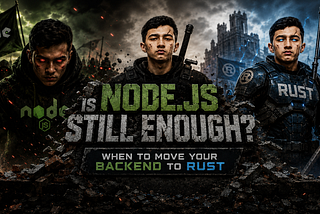 Is Node.js Still Enough? When to Move Your Backend to Rust