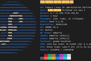 My Fedora 39 (Gnome 45) Full Setup