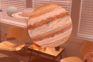 Rapid Prototyping a Planetary Explorer Mobile AR App