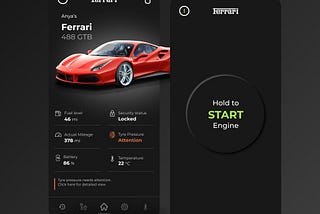 Case Study: Ferrari Vehicle Assistant app