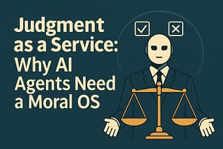 Judgment as a Service: Why AI Agents Need a Moral OS