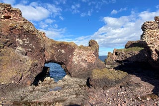 The Turning Point in Dunbar, Scotland