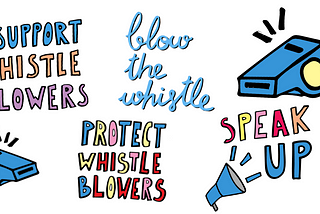 Supporting Whistleblowers with GIFs and Stickers