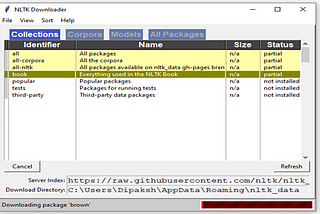 Part 1: NLP- “Language Processing with Python”