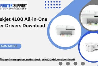 HP Deskjet 4100 All-in-One Printer Drivers Download