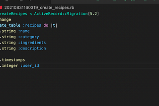 How to change your model scheme through migrations in Active Record