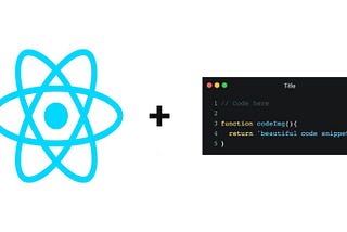 Include Code Snippet in Your React Project