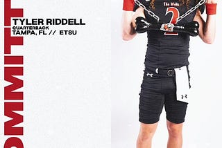 Tyler Riddell Gave ETSU More Than He Received