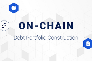 On-Chain Debt Portfolio Construction