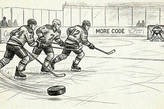 Vibe-coding fast to where the puck used to be