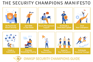 Experiences running a cyber security champions network