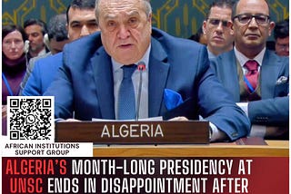 Resolutions Passed During Algeria’s Presidency of the UN Security Council in January 2025