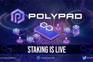 PolyPad Staking is Live