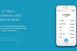 CHANGE- THE FIRST GLOBAL CRYPTO BANK