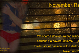 My Erotica, “November Rain”