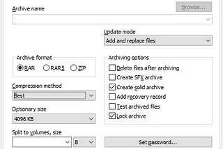 How to highly compress Bigger Files to small size using WinRar / Winzip