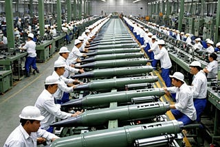 Assembly line model for the manufacturing in supply chain of nuclear weapons and legacy for private…