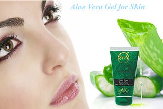 What difference can one see with using Aloe Vera Gel for Skin?