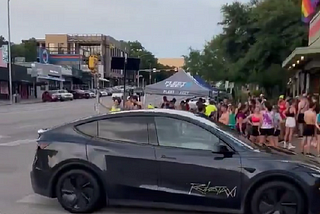 FSD Robotaxi with NO driver spotted on the streets of Austin. Finally!