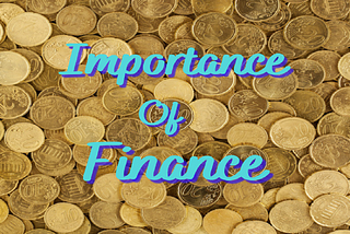 Importance of Finance