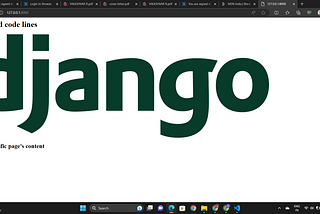Django templates(Configure HTML and CSS),heard of html inheritance?