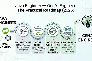 Java Engineer → GenAI Engineer: The Practical Roadmap (2026)