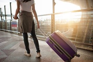 Traveling.