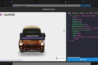 How to embed 3D/AR/VR content on the Web — HTML/React/Angular/Vue