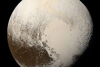 Pluto in an image