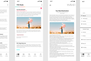 UX Case Study -Pocket app