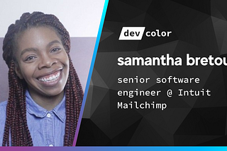 Partner Series: /dev/color and Intuit — A Chat with Samantha Bretous