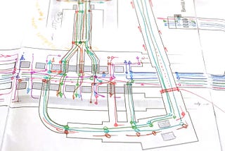 Navigation in the Kyiv subway: the beginning