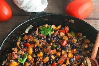 Sweet plantain hash and resting for resistance