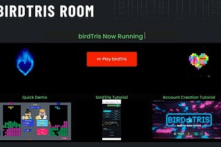 tudaBirds introduces birdTris: Retro play #gamefi