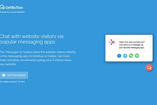 GetButton — кнопка связи в мессенджеры для вашего сайта